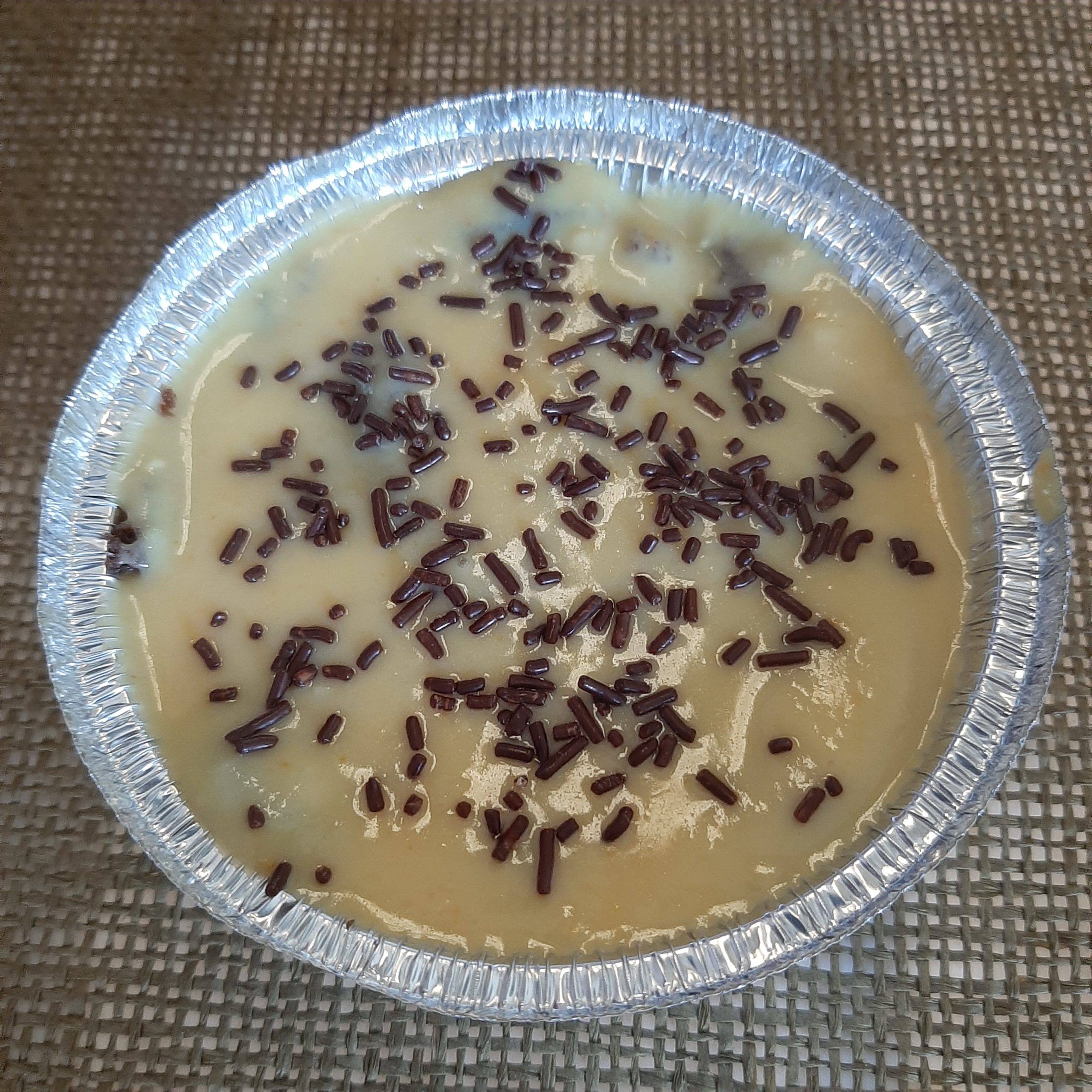 Bizcocho de chocolate con crema de naranja