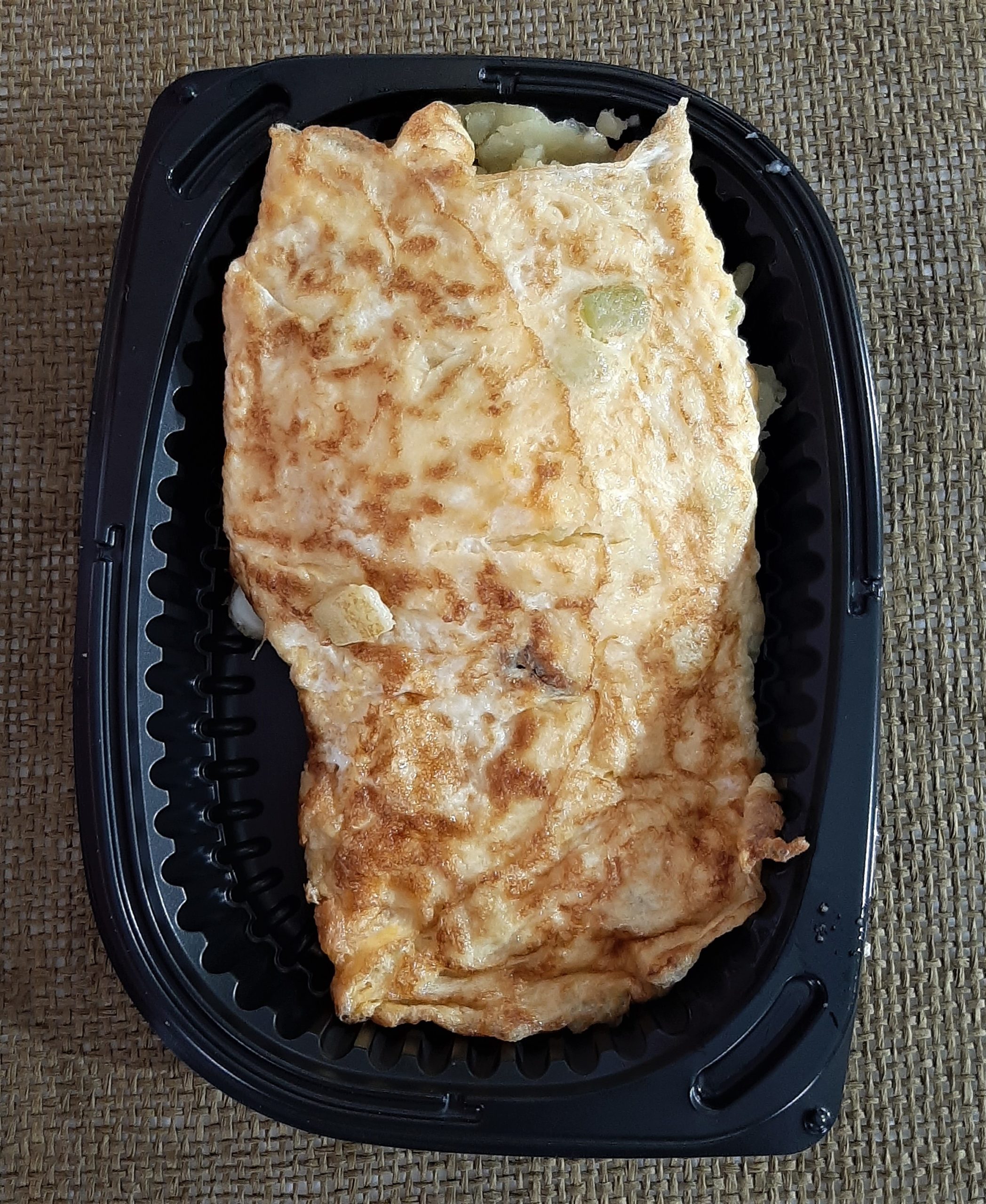 Tortilla de calabacín y dados de pavo (copia)