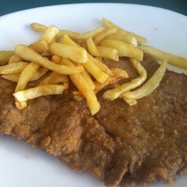 Escalope de ternera