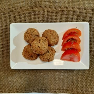 Croquetas de calabacín y berenjena