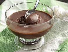 Mousse de chocolate con crocanti