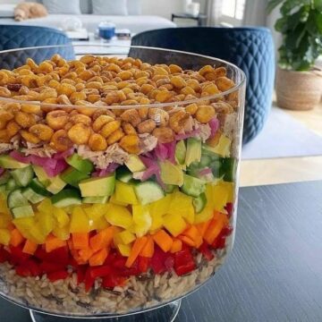 Ensalada rainbow