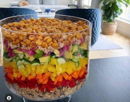 Ensalada rainbow